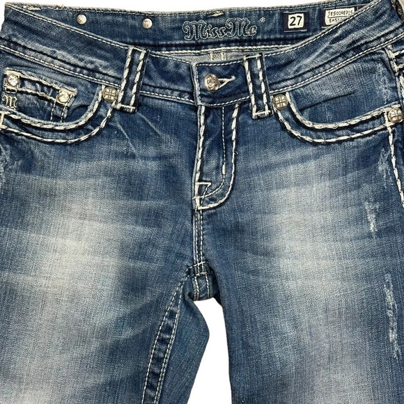 MIss Me JE5014EP15 Easy Capri Jean  Sz: 27 - Picture 9 of 9